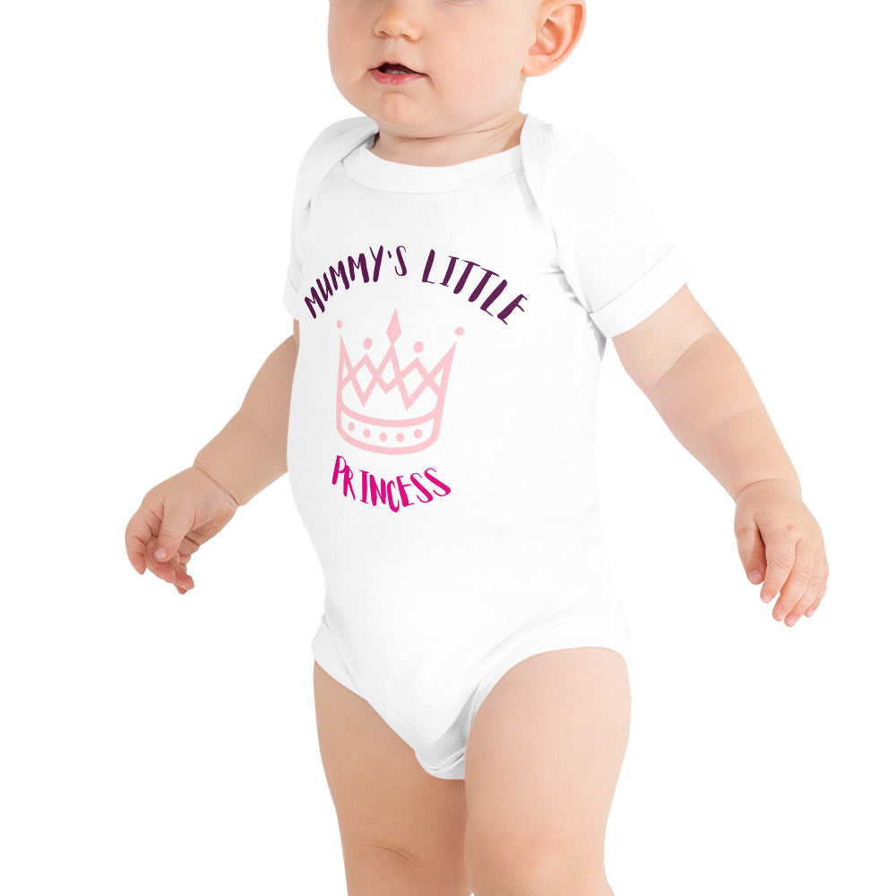 Baby short sleeve one piece Mummy's Little Princess