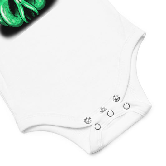 Baby short sleeve one piece Octo Brainy