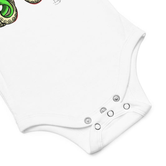 Baby short sleeve one piece Octo