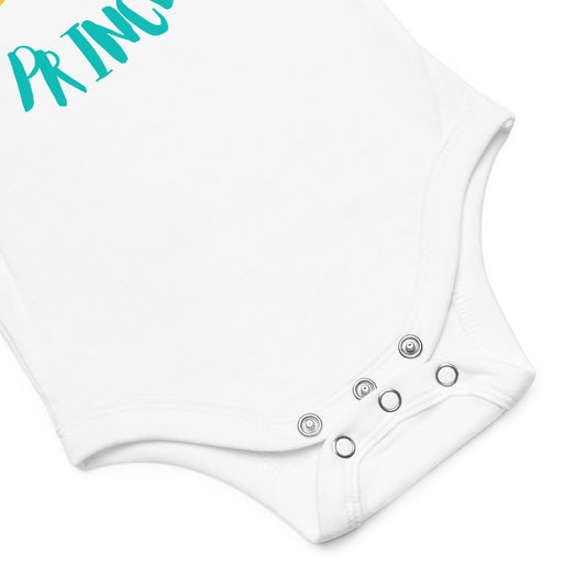 Baby short sleeve one piece Daddy's Little Prince