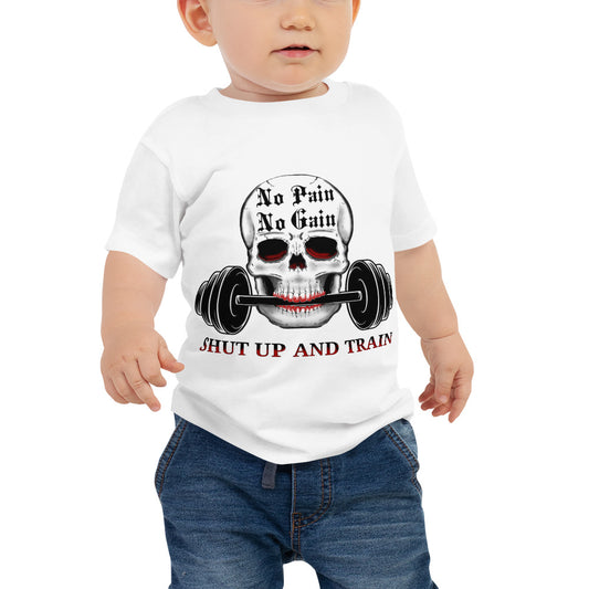 Baby Jersey Short Sleeve Tee No Pain No Gain