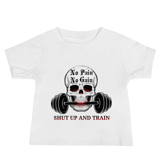 Baby Jersey Short Sleeve Tee No Pain No Gain