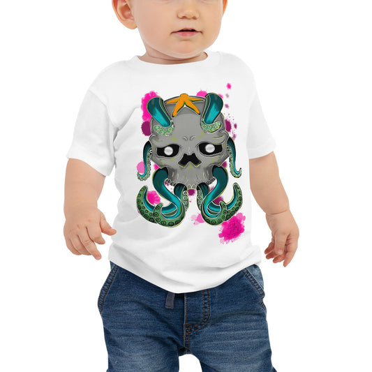 Baby Jersey Short Sleeve Tee Octo Neon