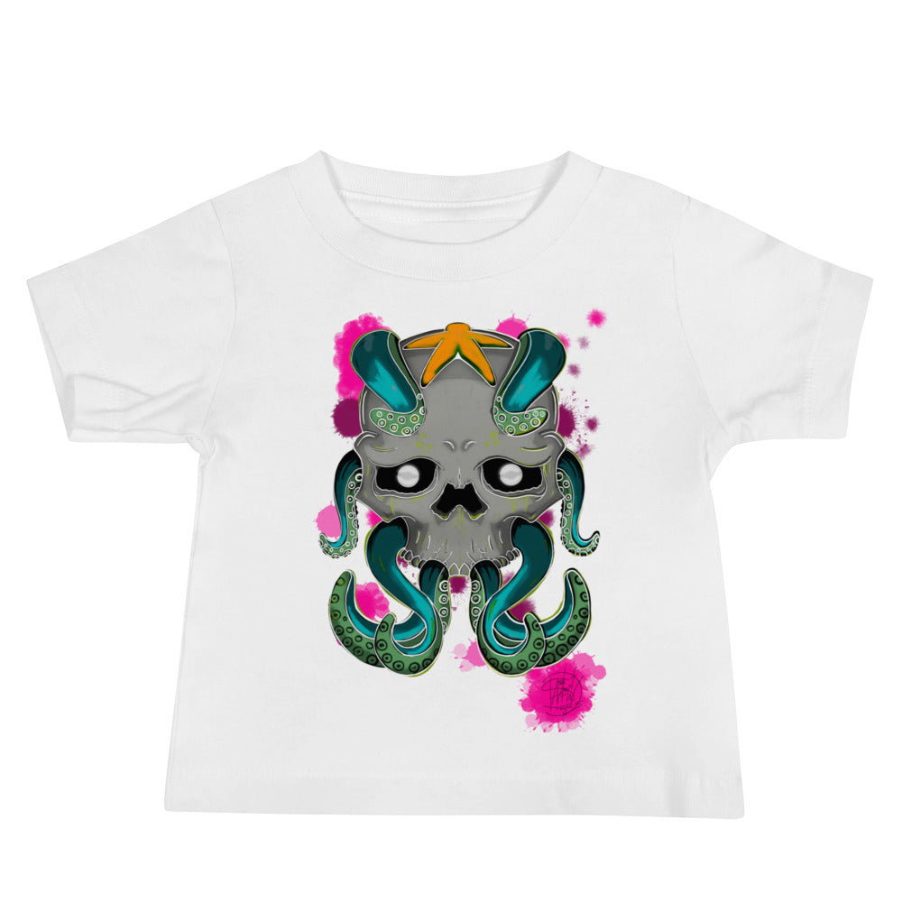 Baby Jersey Short Sleeve Tee Octo Neon