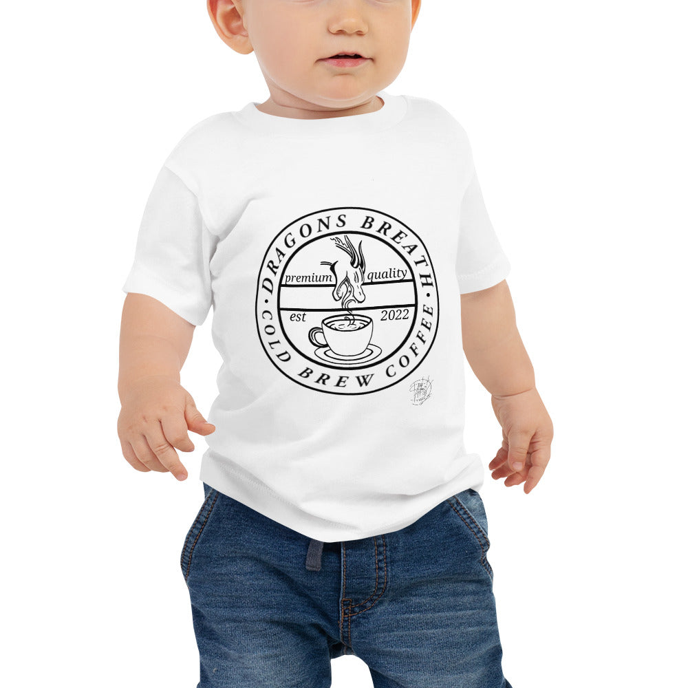 Baby Jersey Short Sleeve Tee Coffee Black