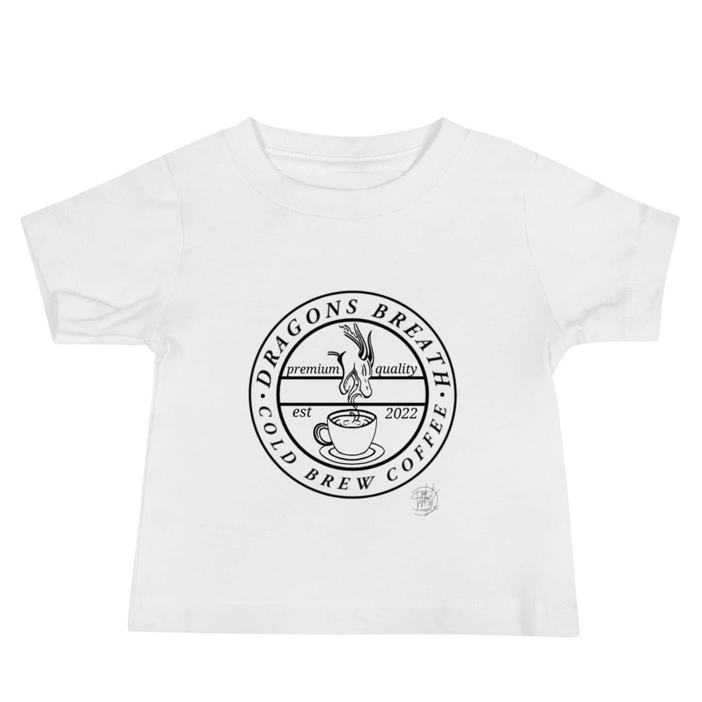 Baby Jersey Short Sleeve Tee Coffee Black