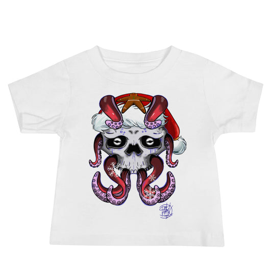 Baby Jersey Short Sleeve Tee Christmas Octo