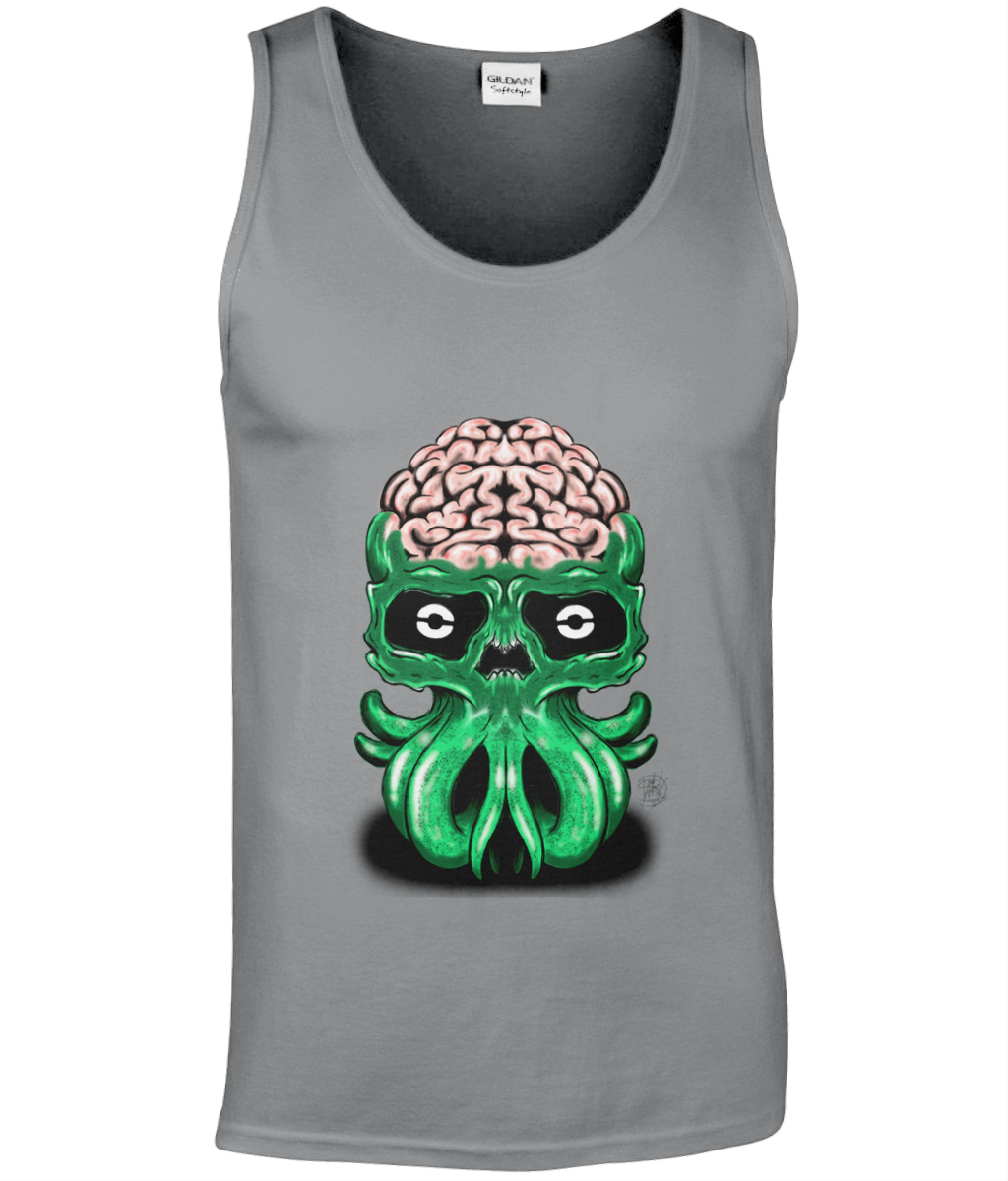 Gildan GD012 Softstyle Adult Tank Top Octo Brainy