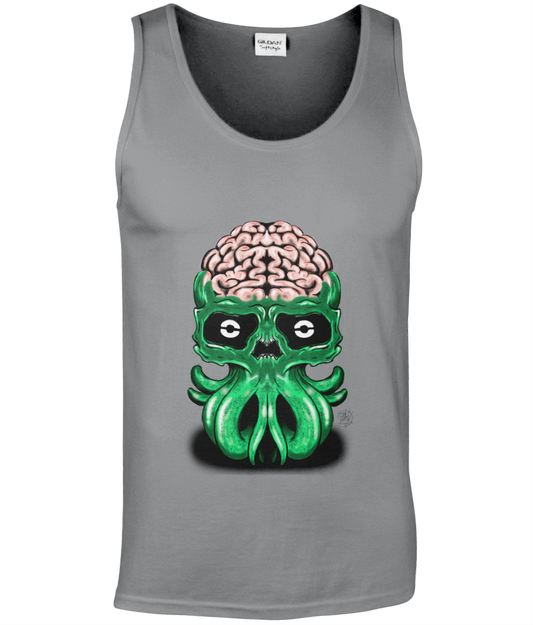 Gildan GD012 Softstyle Adult Tank Top Octo Brainy