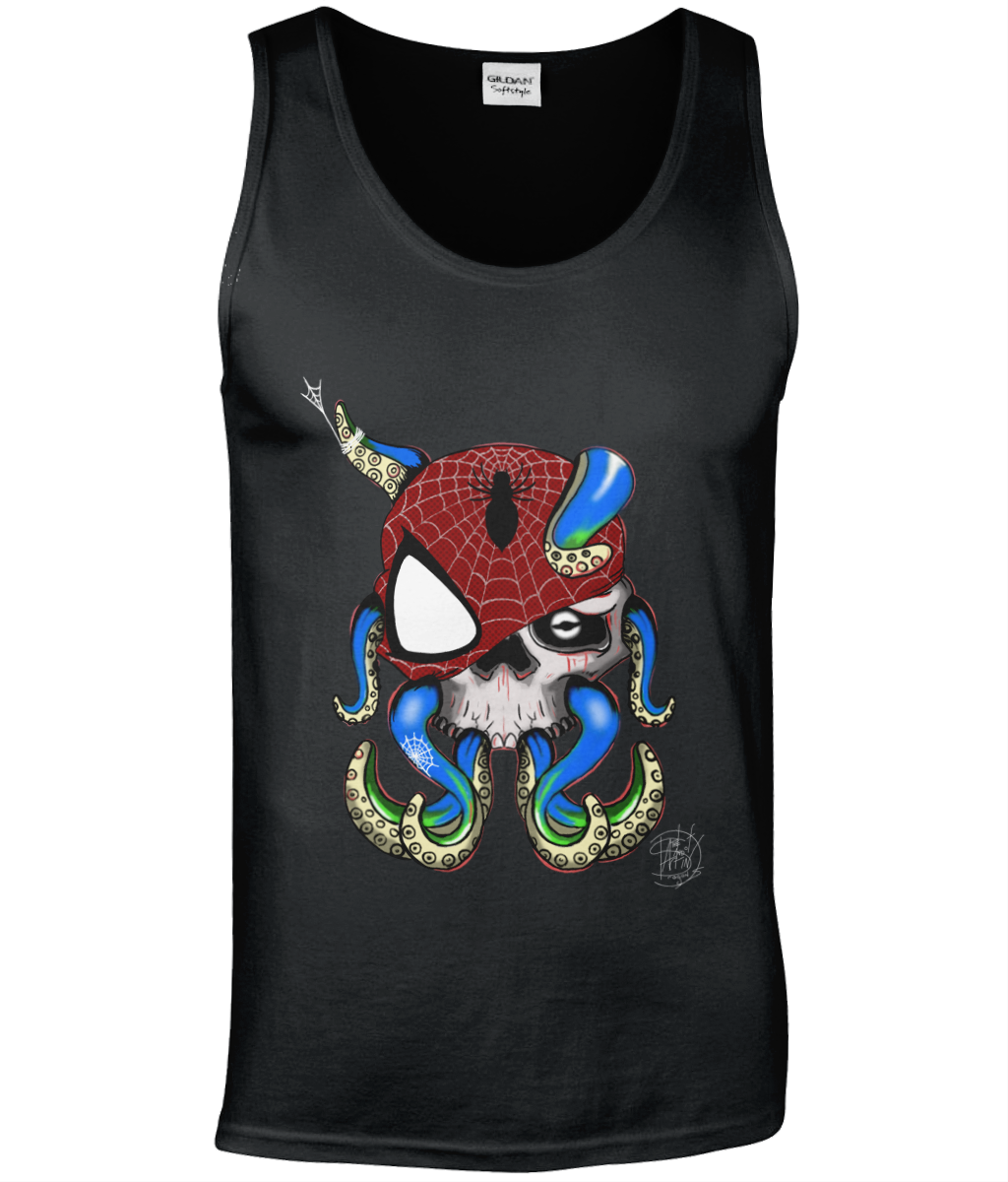 Gildan GD012 Softstyle Adult Tank Top Octo Spider