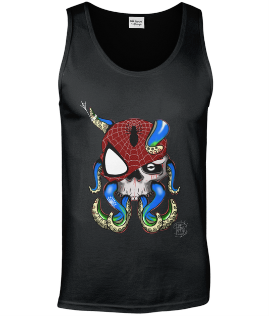 Gildan GD012 Softstyle Adult Tank Top Octo Spider