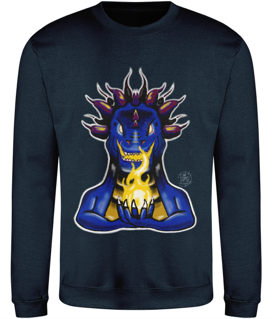 AWDis JH030 Sweatshirt Hold Fire Blue