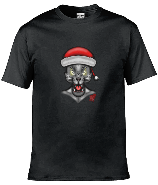 Gildan GD001 Softstyle Adult Ringspun T-Shirt Christmas Wolf