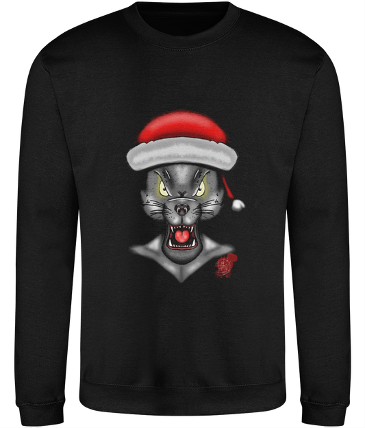 AWDis JH030 Sweatshirt Christmas Wolf