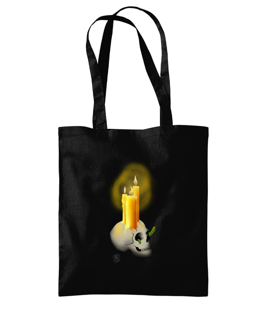 Westford Mill WM261 Organic Premium Cotton Tote Halloween Candles