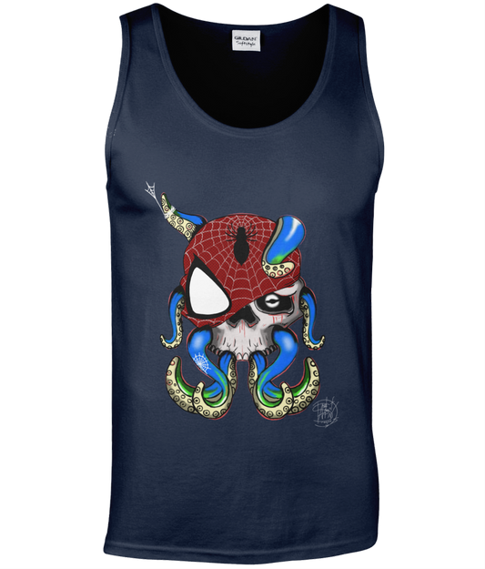 Gildan GD012 Softstyle Adult Tank Top Octo Spider