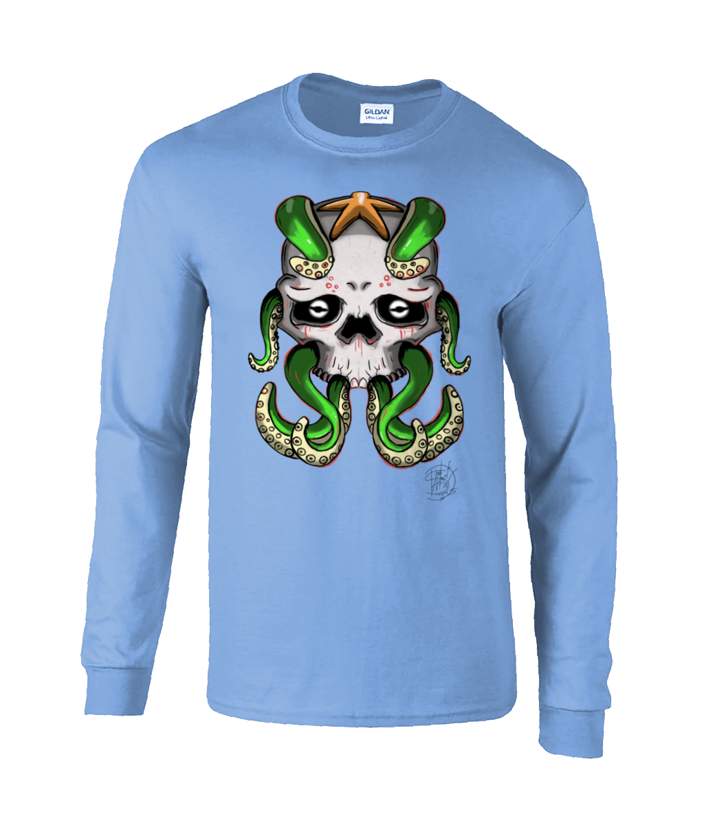 Gildan GD014 Ultra Cotton Adult Long Sleeve T-Shirt Octo