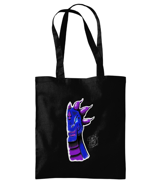 Westford Mill WM261 Organic Premium Cotton Tote Roarsome Purple