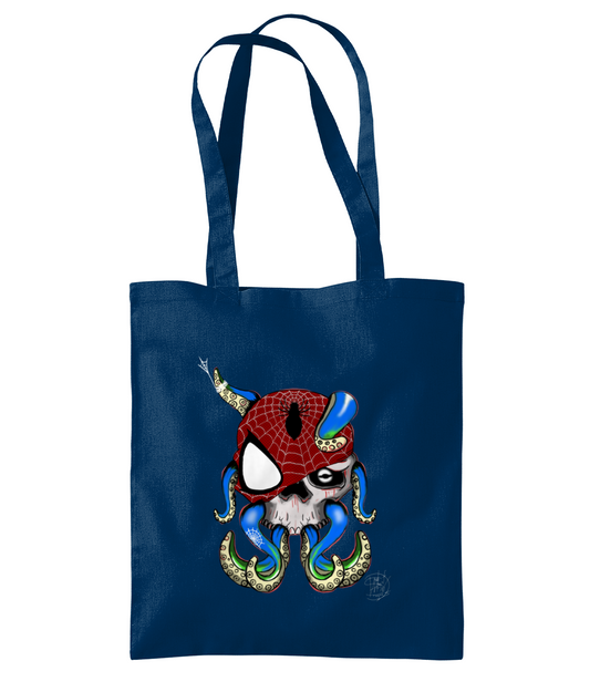 Westford Mill WM261 Organic Premium Cotton Tote Octo Spider