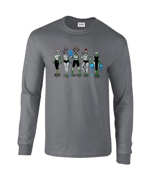 Gildan GD014 Ultra Cotton Adult Long Sleeve T-Shirt Orc Warriors