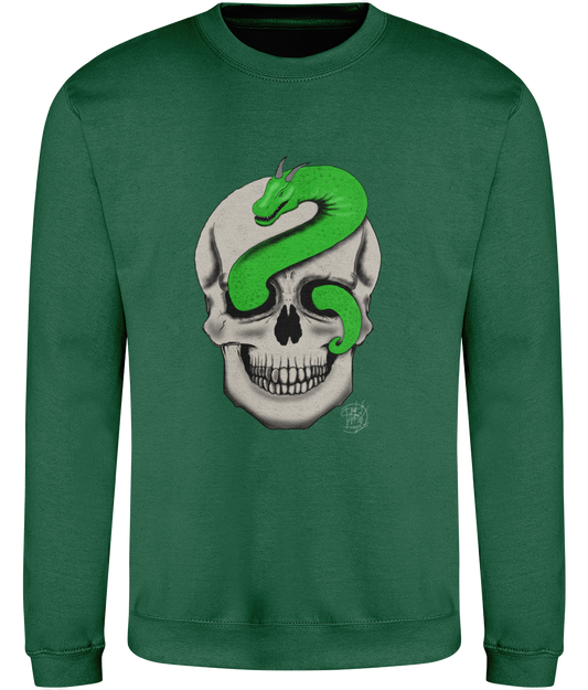 AWDis JH030 Sweatshirt Serpent Skull