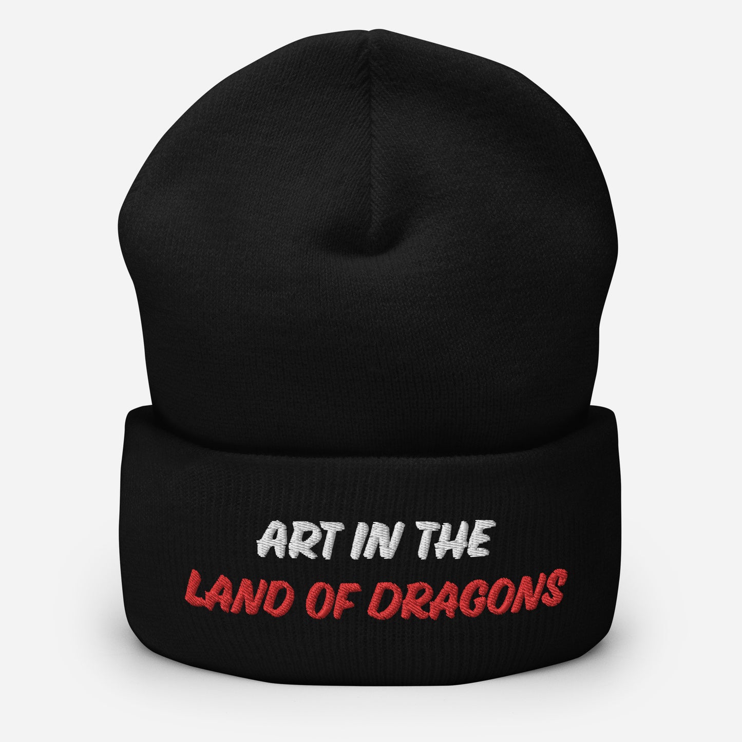 Cuffed Beanie ART IN THE LAND OF DRAGONS