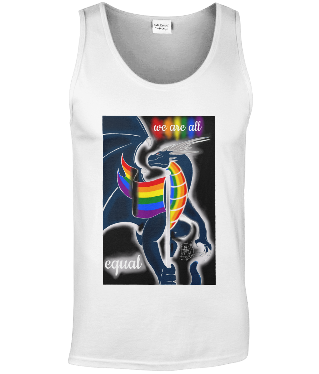 Gildan GD012 Softstyle Adult Tank Top Pride