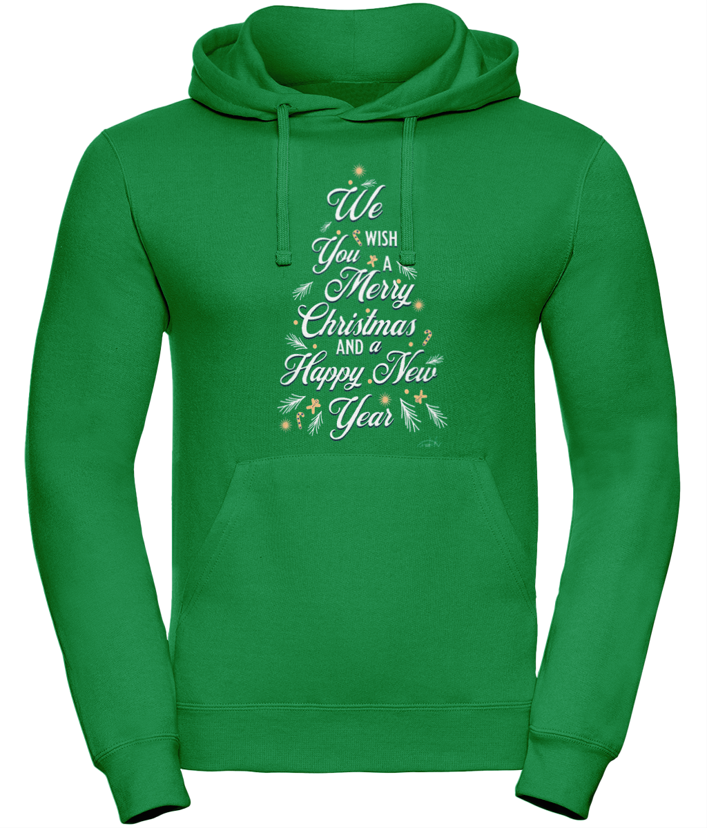 Uneek UC509 Hoodie Christmas Tree