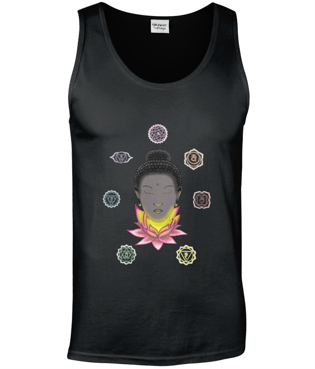 Gildan GD012 Softstyle Adult Tank Top Buddhism