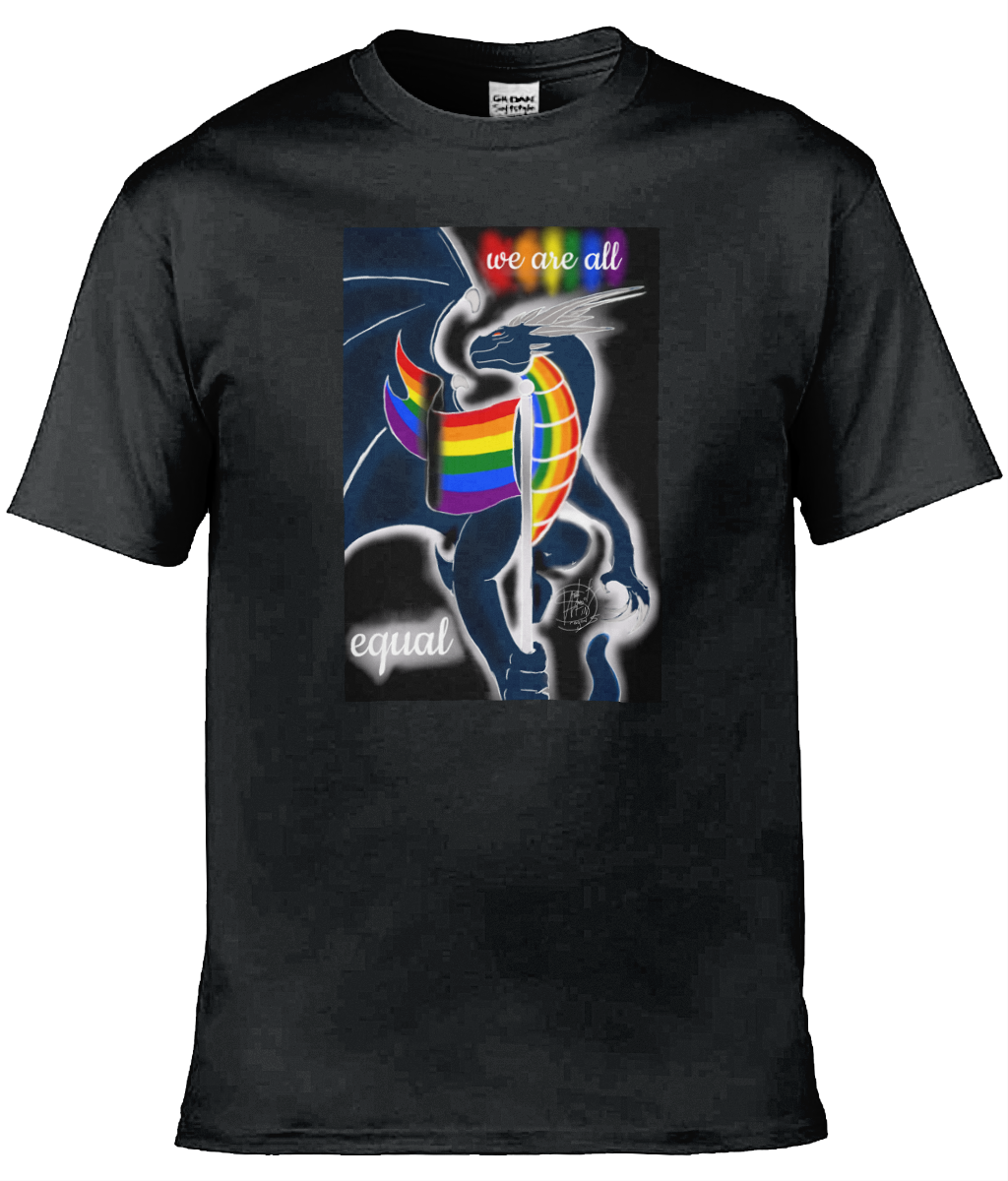 Gildan GD001 Softstyle Adult Ringspun T-Shirt Pride