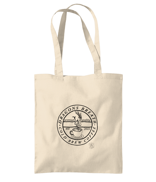 Westford Mill WM261 Organic Premium Cotton Tote Halloween Coffee