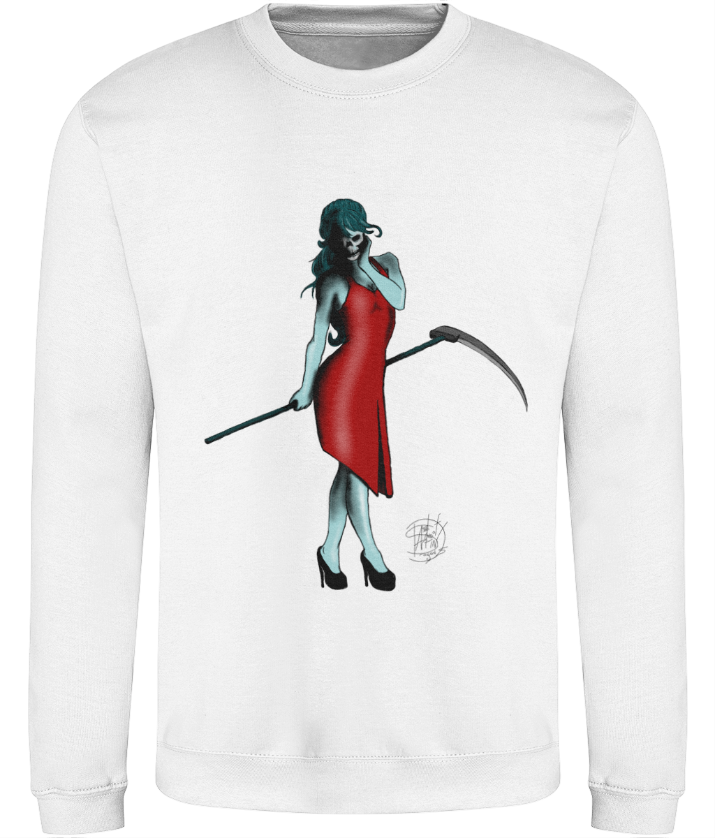 AWDis JH030 Sweatshirt Lady Death Red