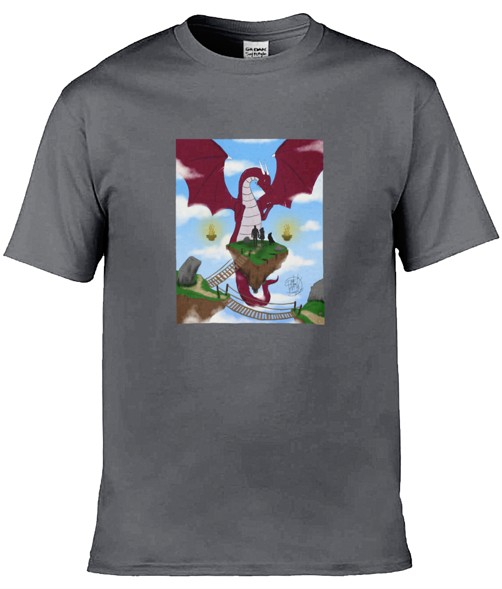 Gildan GD001 Softstyle Adult Ringspun T-Shirt Family Dragon 2