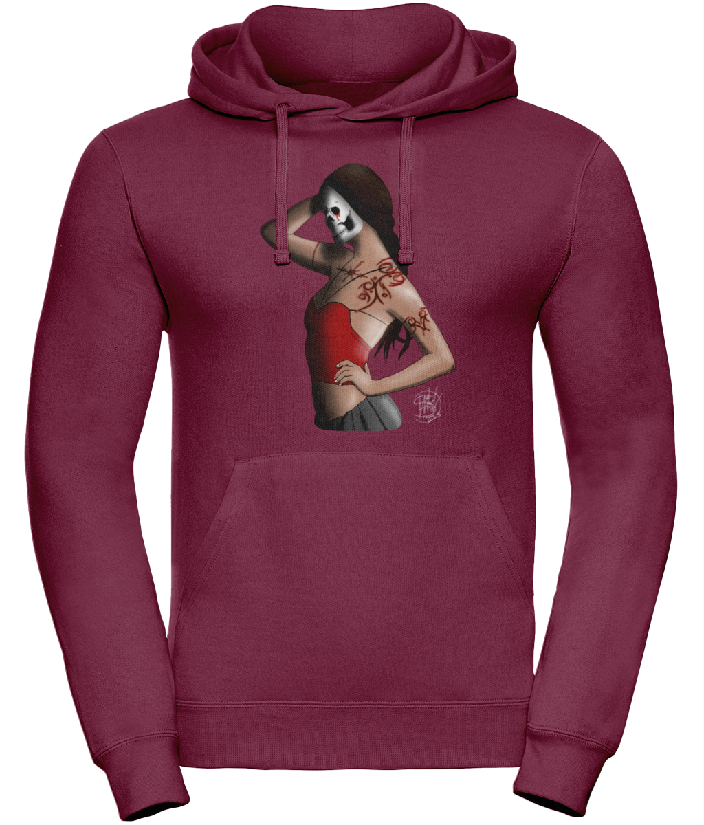 Uneek UC509 Hoodie Ruby