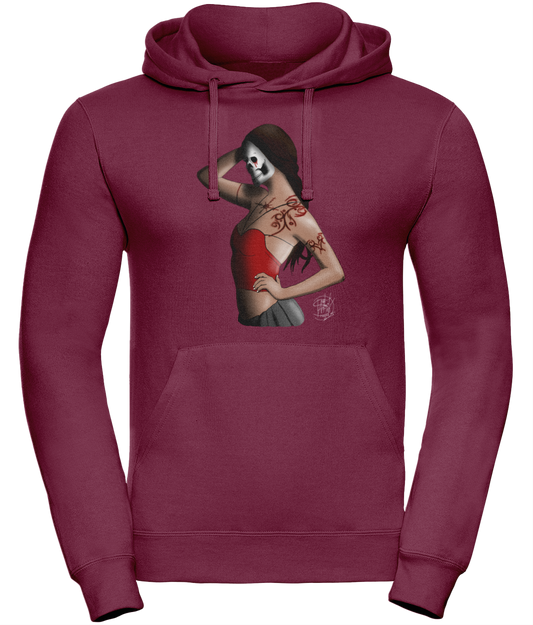 Uneek UC509 Hoodie Ruby