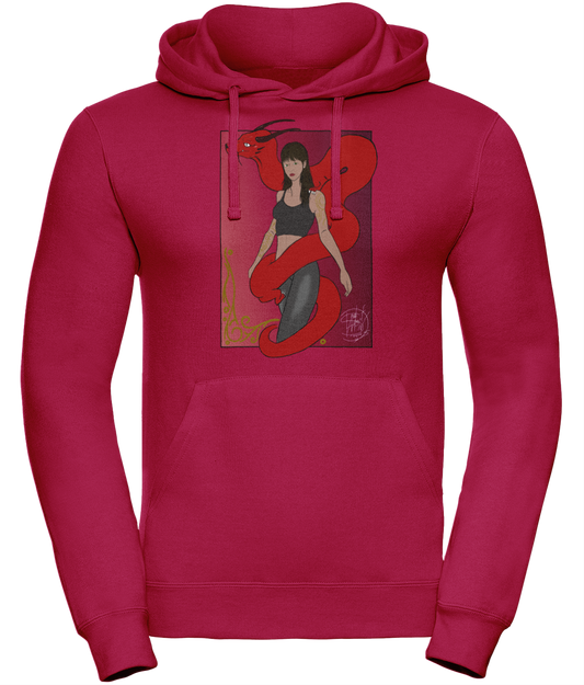 Uneek UC509 Hoodie Twist Red