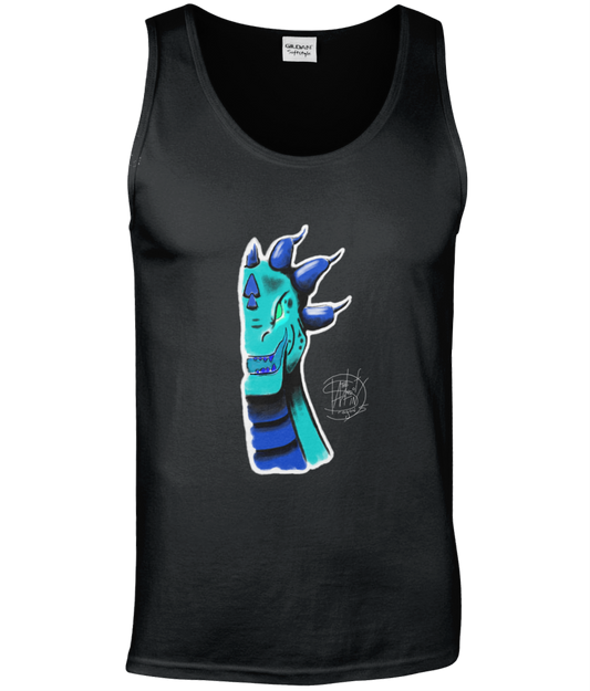 Gildan GD012 Softstyle Adult Tank Top Roarsome Indigo