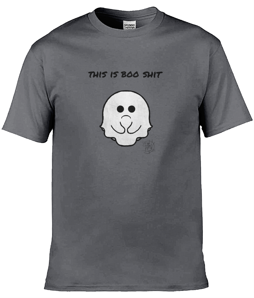 Gildan GD001 Softstyle Adult Ringspun T-Shirt Halloween Boo