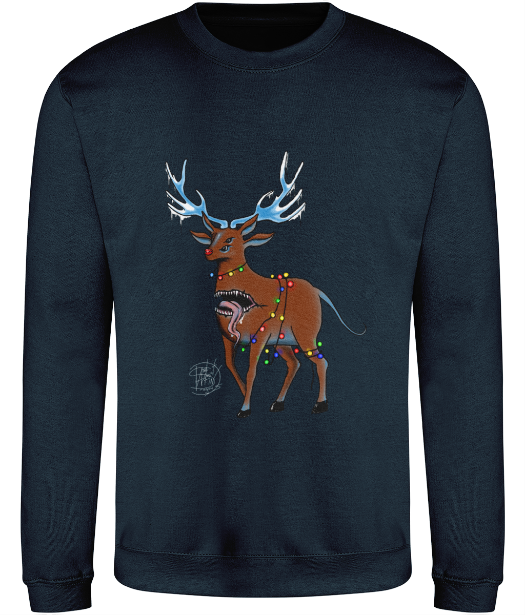 AWDis JH030 Sweatshirt Christmas Reindeer