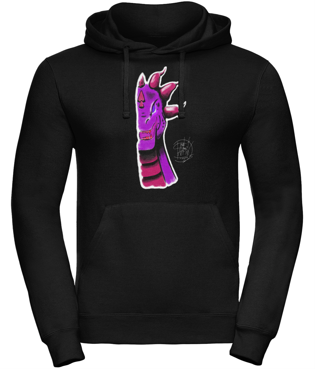 Uneek UC509 Hoodie Roarsome Pink