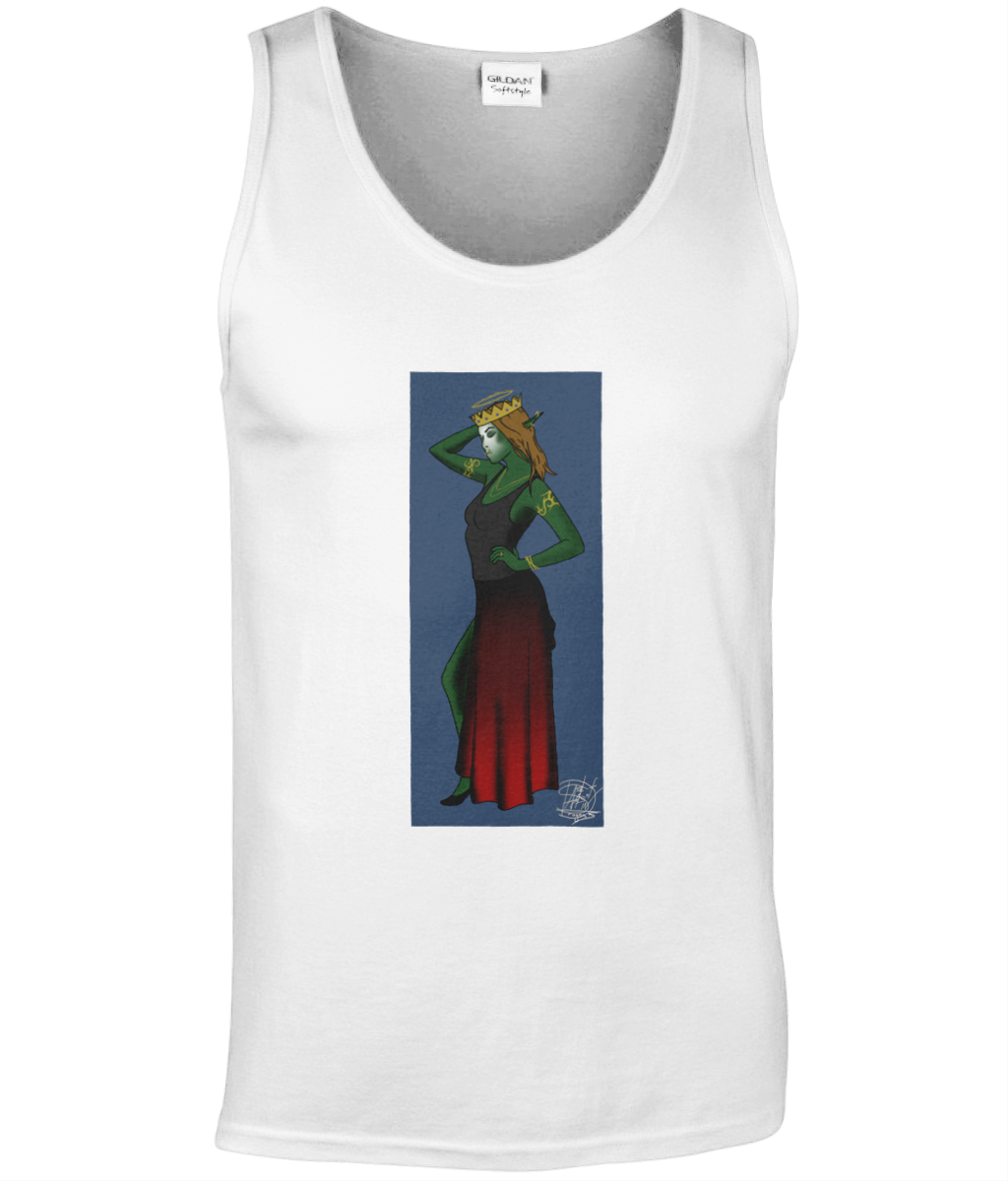 Gildan GD012 Softstyle Adult Tank Top Orc Queen