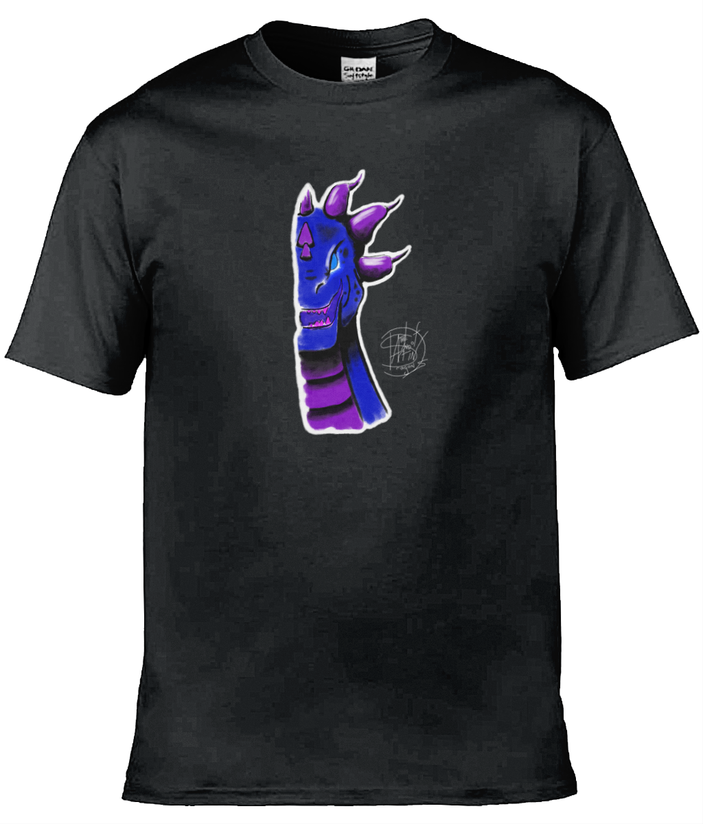 Gildan GD001 Softstyle Adult Ringspun T-Shirt Roarsome Purple