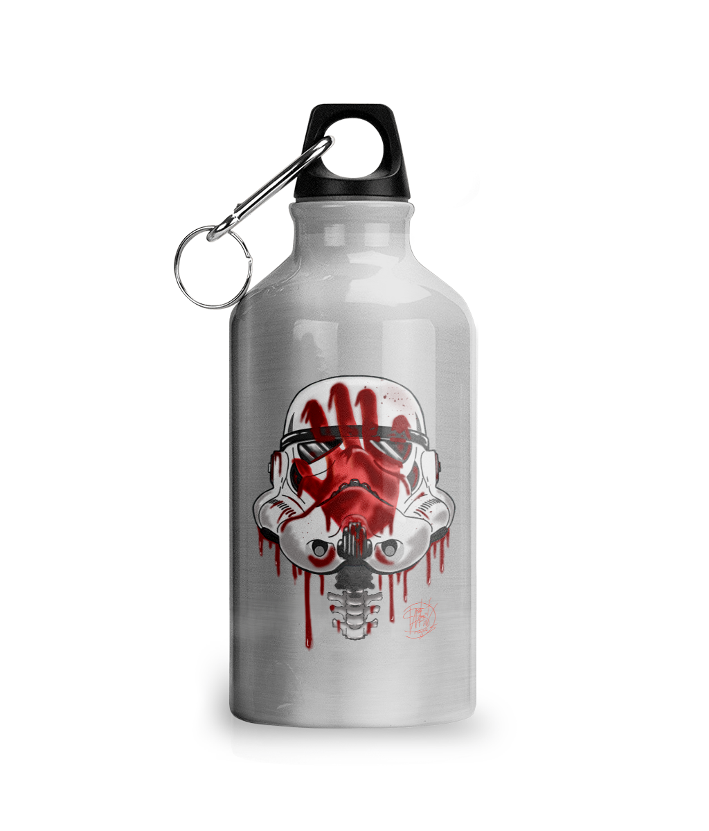 Aluminium Water Bottle Dead Trooper Neck