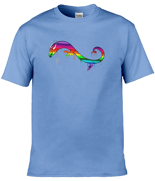 Gildan GD001 Softstyle Adult Ringspun T-Shirt Pride Dragon