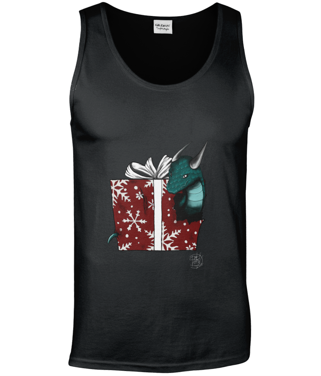 Gildan GD012 Softstyle Adult Tank Top present dragon