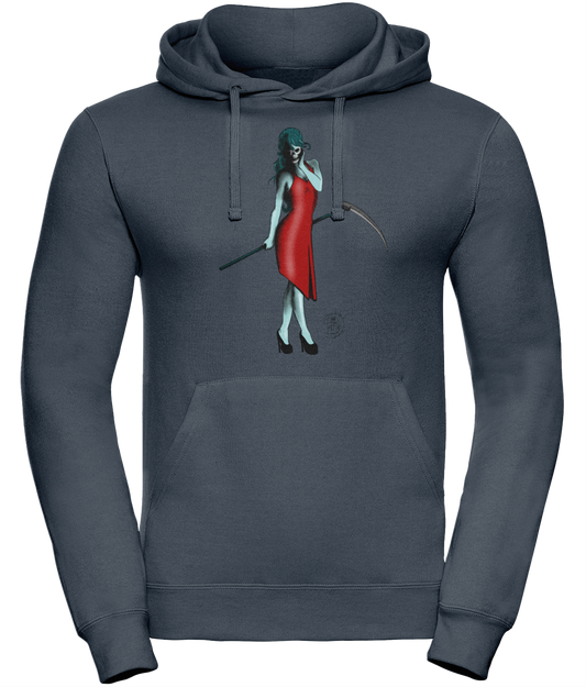 Uneek UC509 Hoodie Lady Death Red