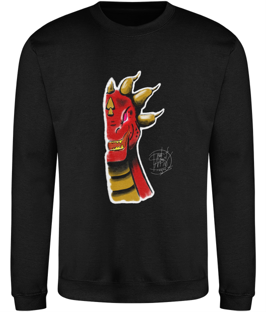 AWDis JH030 Sweatshirt Royal Roarsome Red