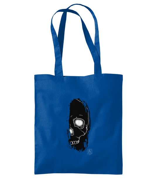 Westford Mill WM261 Organic Premium Cotton Tote Brush Skull