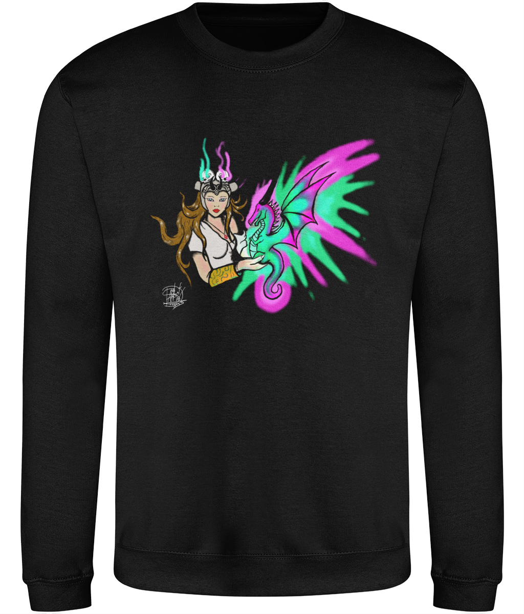 AWDis JH030 Sweatshirt Dragon Queen