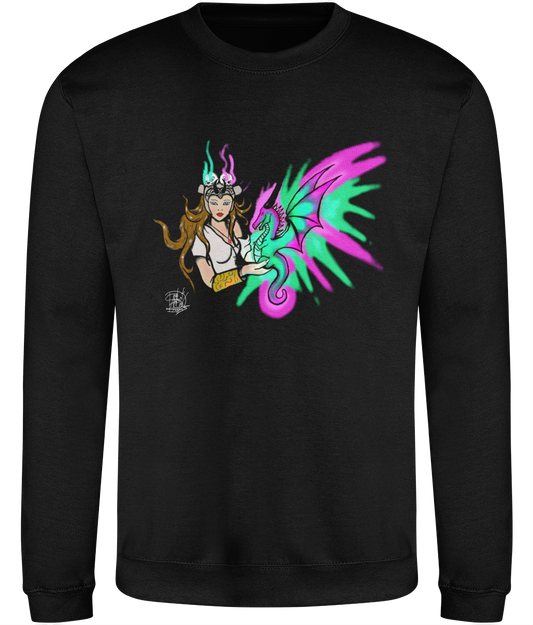 AWDis JH030 Sweatshirt Dragon Queen